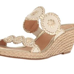 Jack Rogers Shelby Wedge sz 8.5 NEW with box